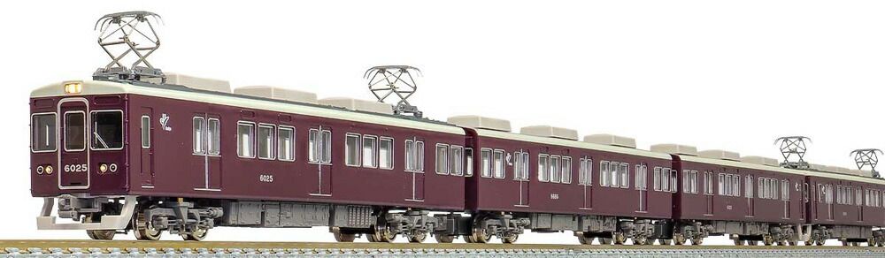 加工品】グリーンマックス 阪急6000系 今津線(今津北線)6両編成セット