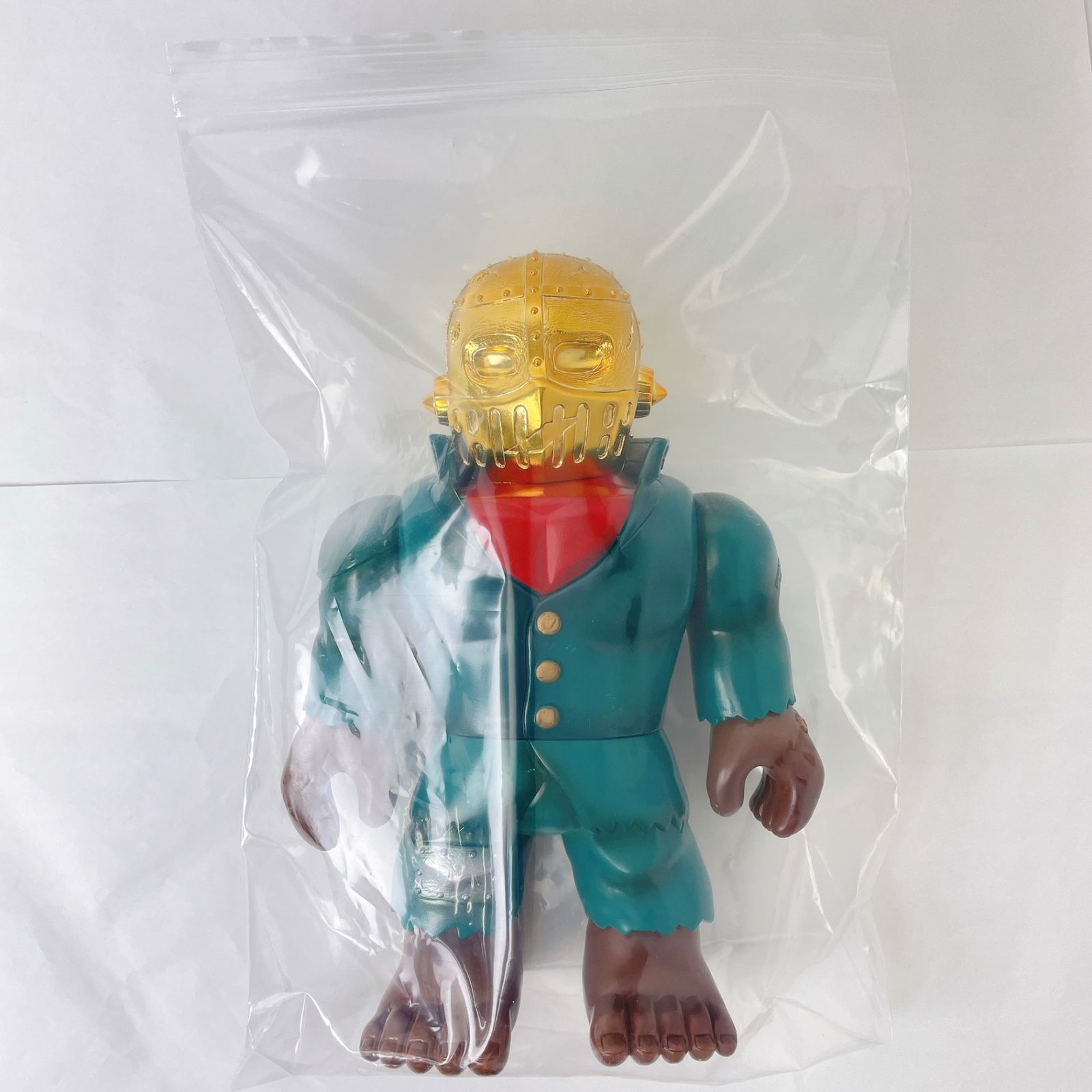 ゴッコ堂 マーベルオキナワ ガスゴリラ 金メッキver. GxM限定 ソフビ