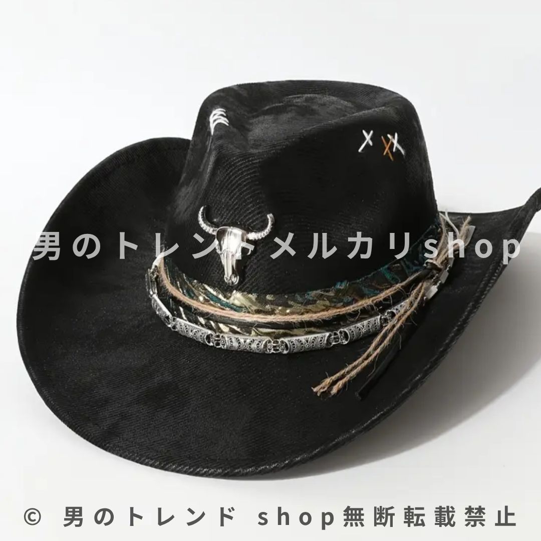 ベトナム戦☆タイガーストライプ☆ カウボーイハット(ラスト①