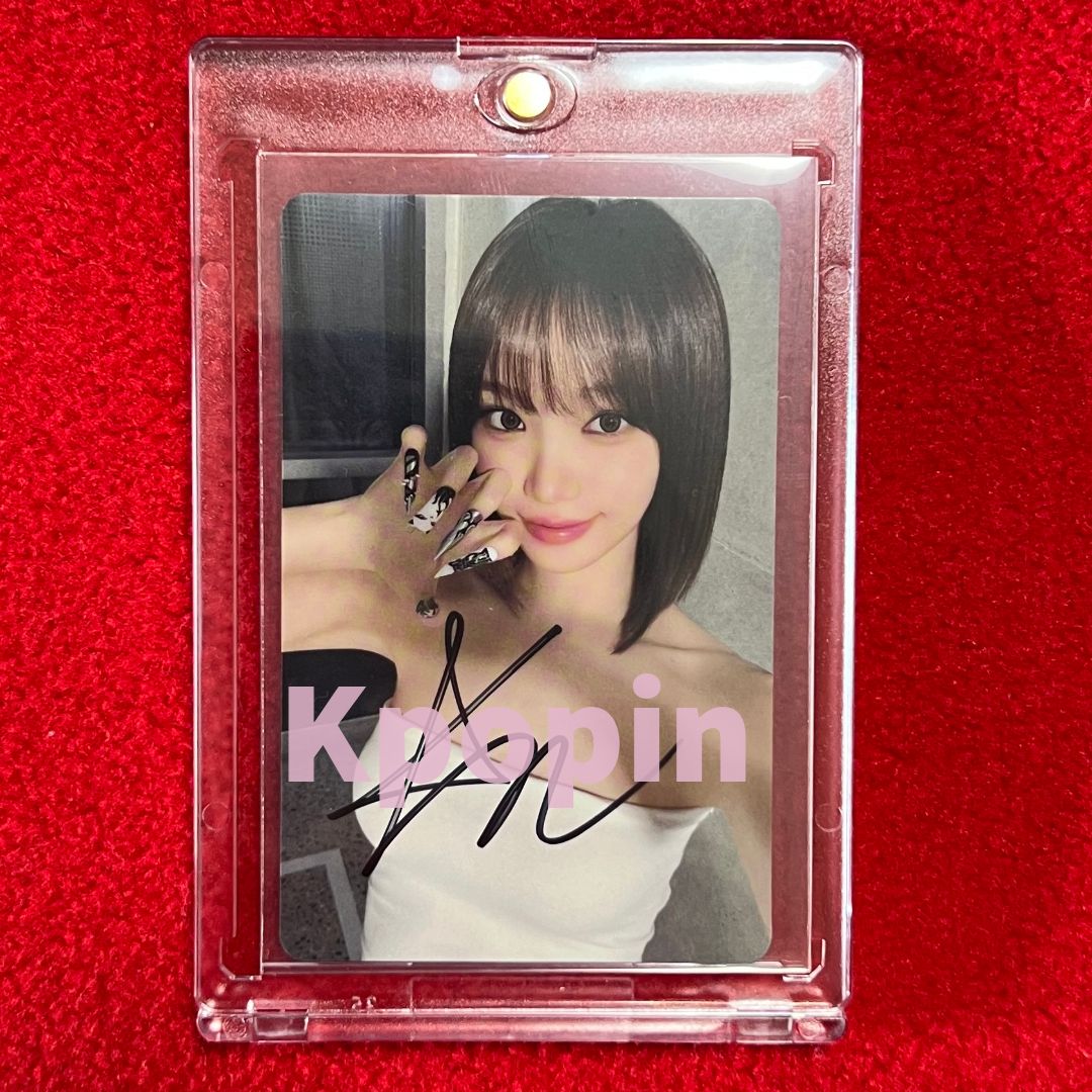 LE SSERAFIM チェウォン 直筆サイン入り ラキドロ HOT