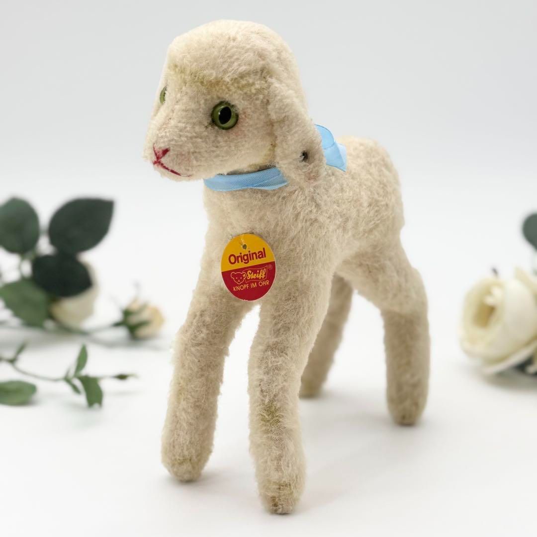 シュタイフ☆Lamby 22cm☆ヒツジのランビー/羊/ひつじ☆Steiff 送料