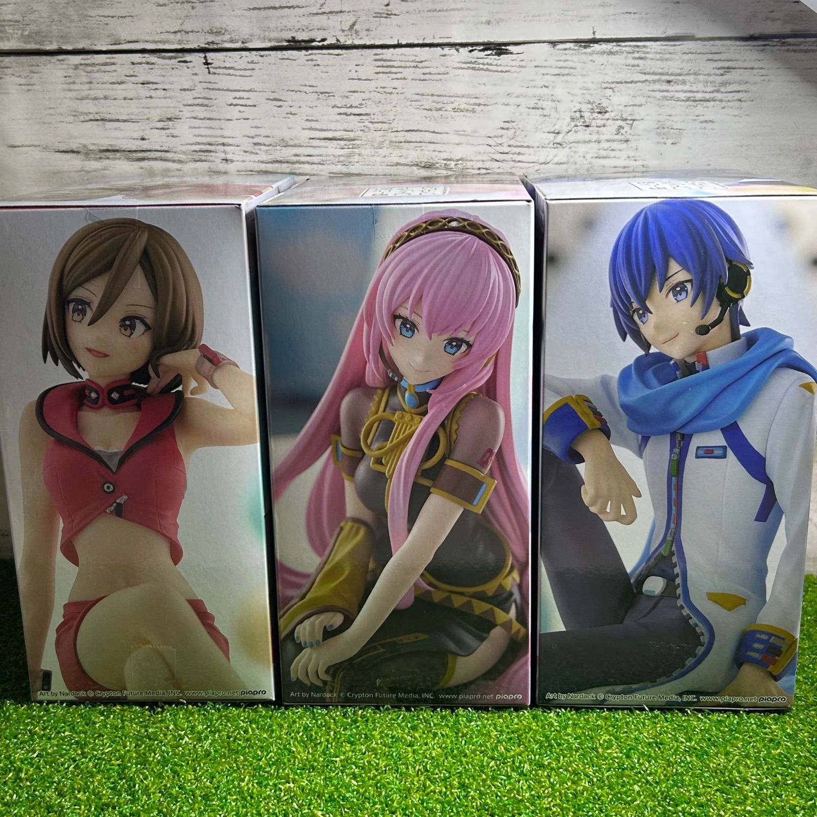 ぬーどるストッパーフィギュア 初音ミク 巡音ルカ MEIKO KAITO