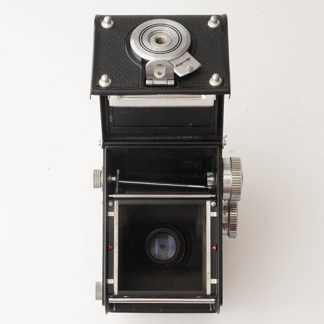 フィルムカメラ YASHICA Yashicaflex Yashimar 80mm F3.5 Yashica