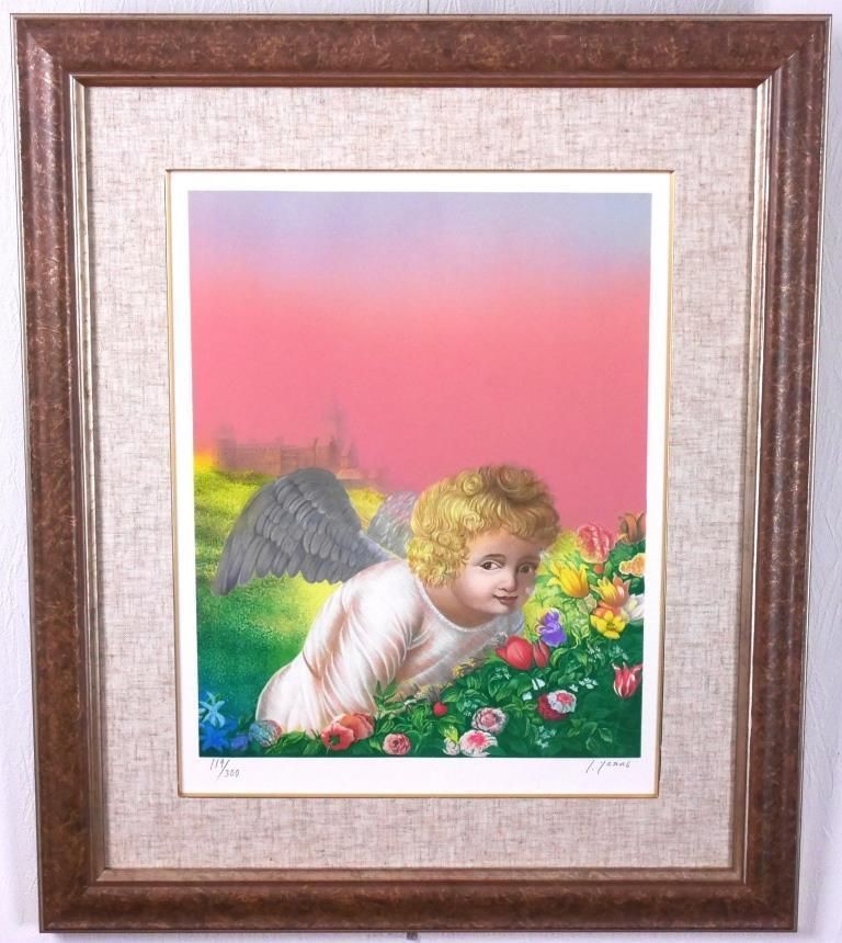 柳井伊都岐【まなざし】lithograph限定300 柳井伊都岐【まなざし