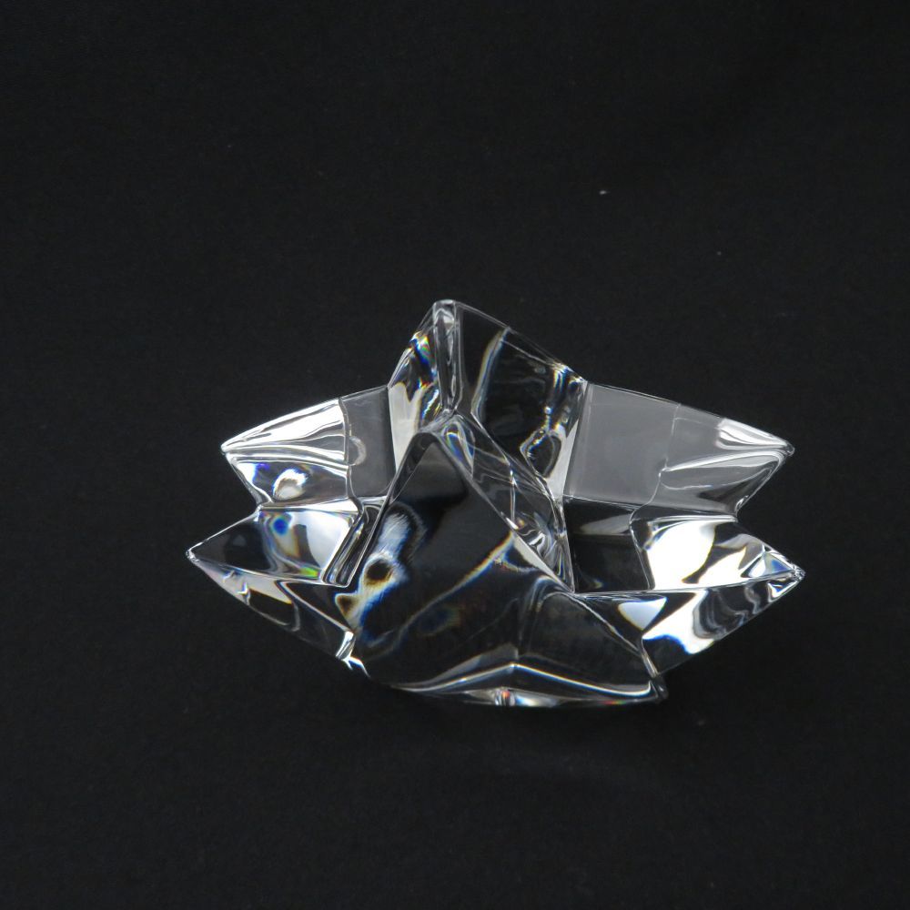 未使用 Baccarat バカラ ZINZIN ザンザン スター クリスタルオブジェ 1