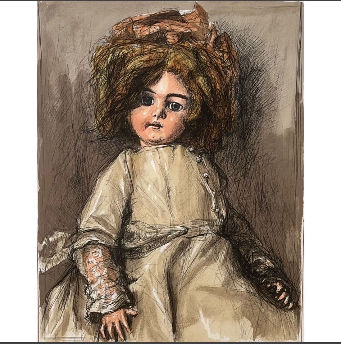 小松崎邦雄 リトグラフ 石版画 95／125 サイン入り 小松崎邦雄