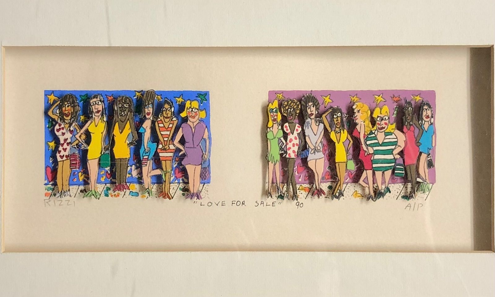 ジェームスリジィ 【SWEETER THAN WINE】 3Dアート 2025年最新】rizzi