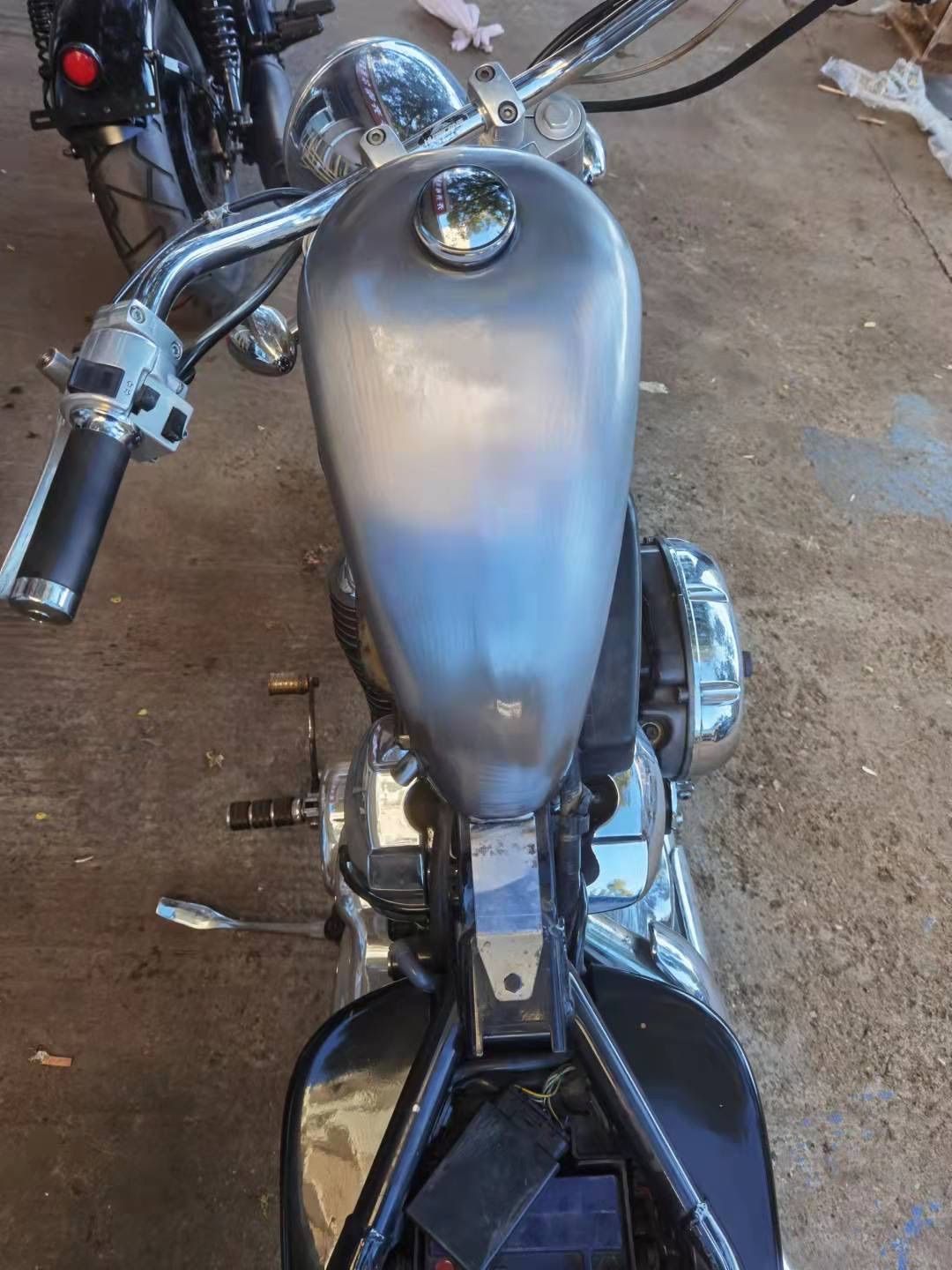 スポタン シャドウ400 タンク chopper スタイル向け 46番 11L HONDA