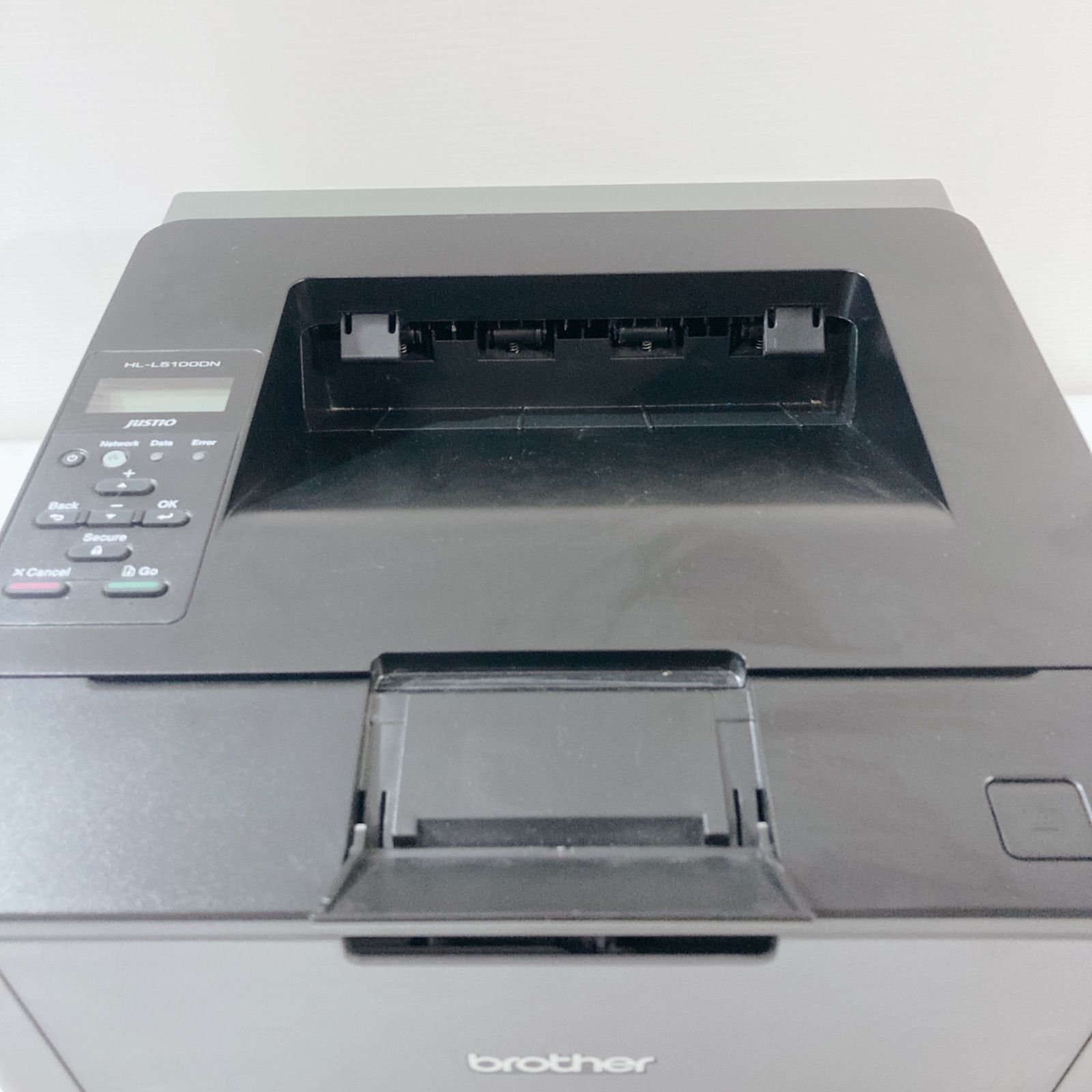 JUSTIO HL-L5100DN レーザープリンター 本体と電源ケーブル 美品