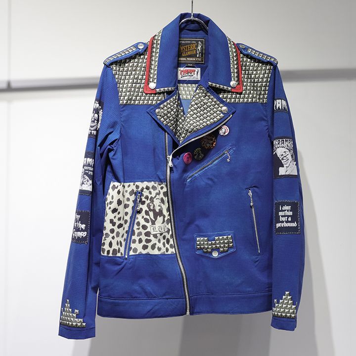 ヒステリックグラマー 転写ダブルライダースジャケット / S - メルカリ