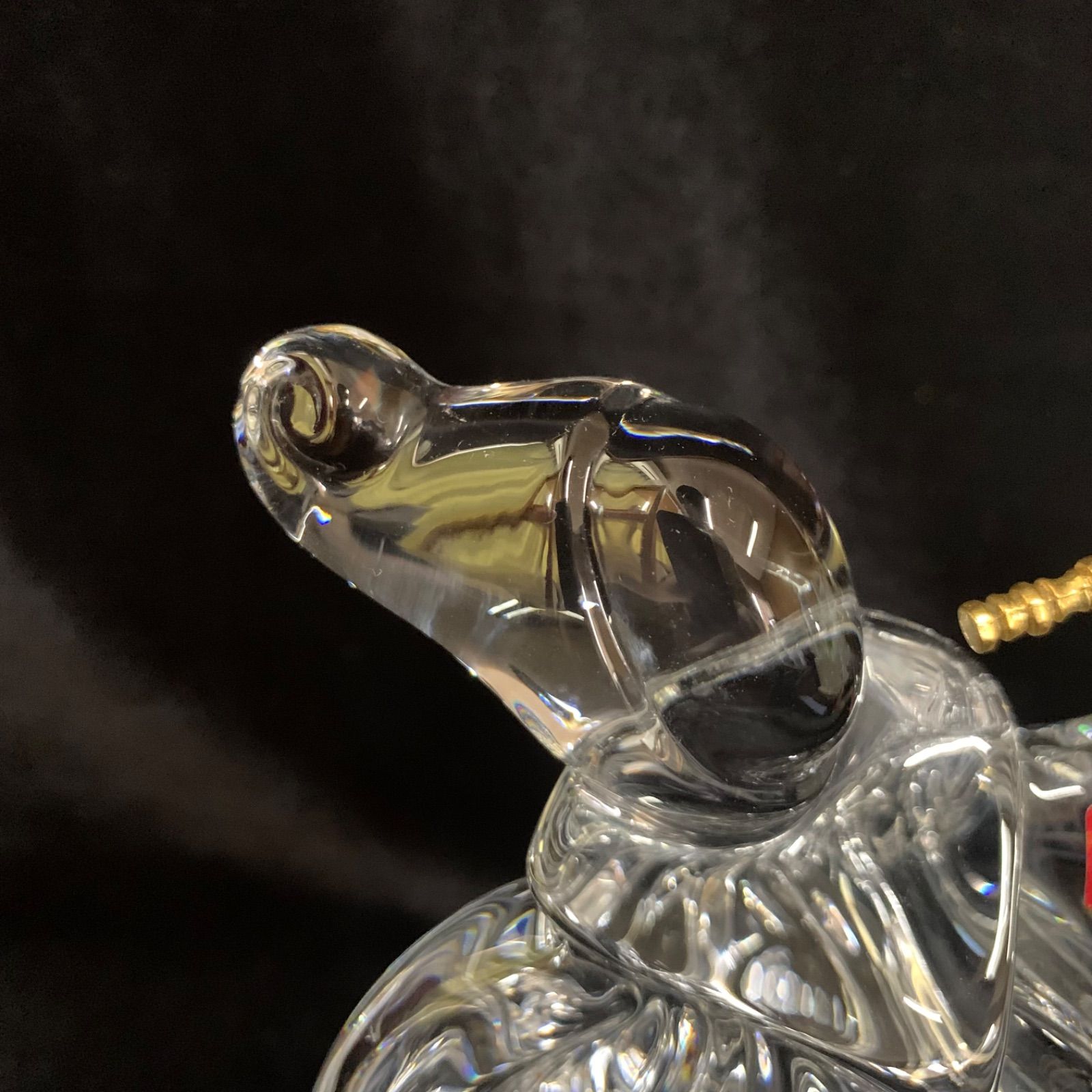 希少 未使用 美品 バカラ 笛吹き ピエロ クリスタル ガラス フィギュア