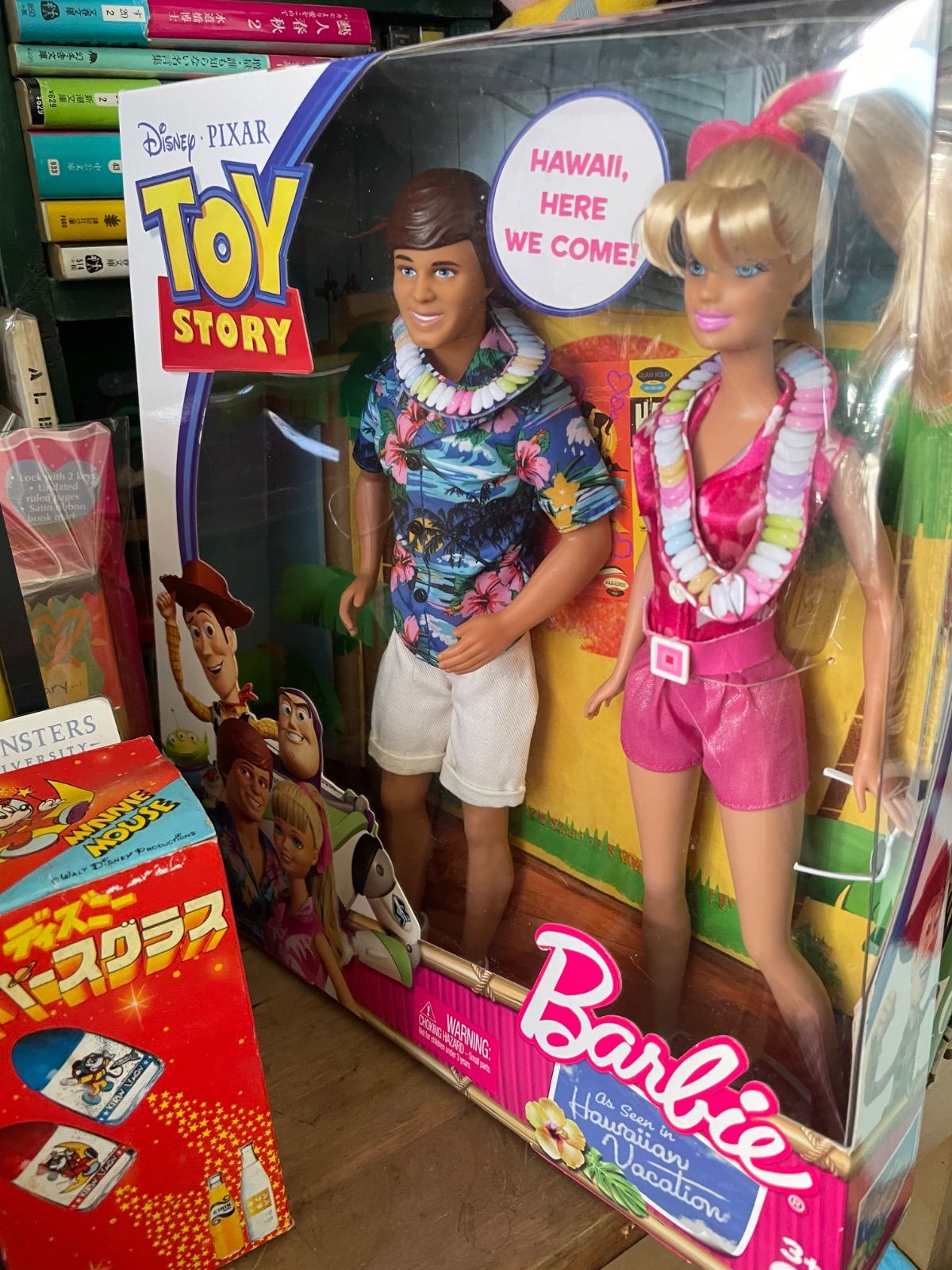 ディズニー トイストーリー バービー ケン ハワイ ハワイアン