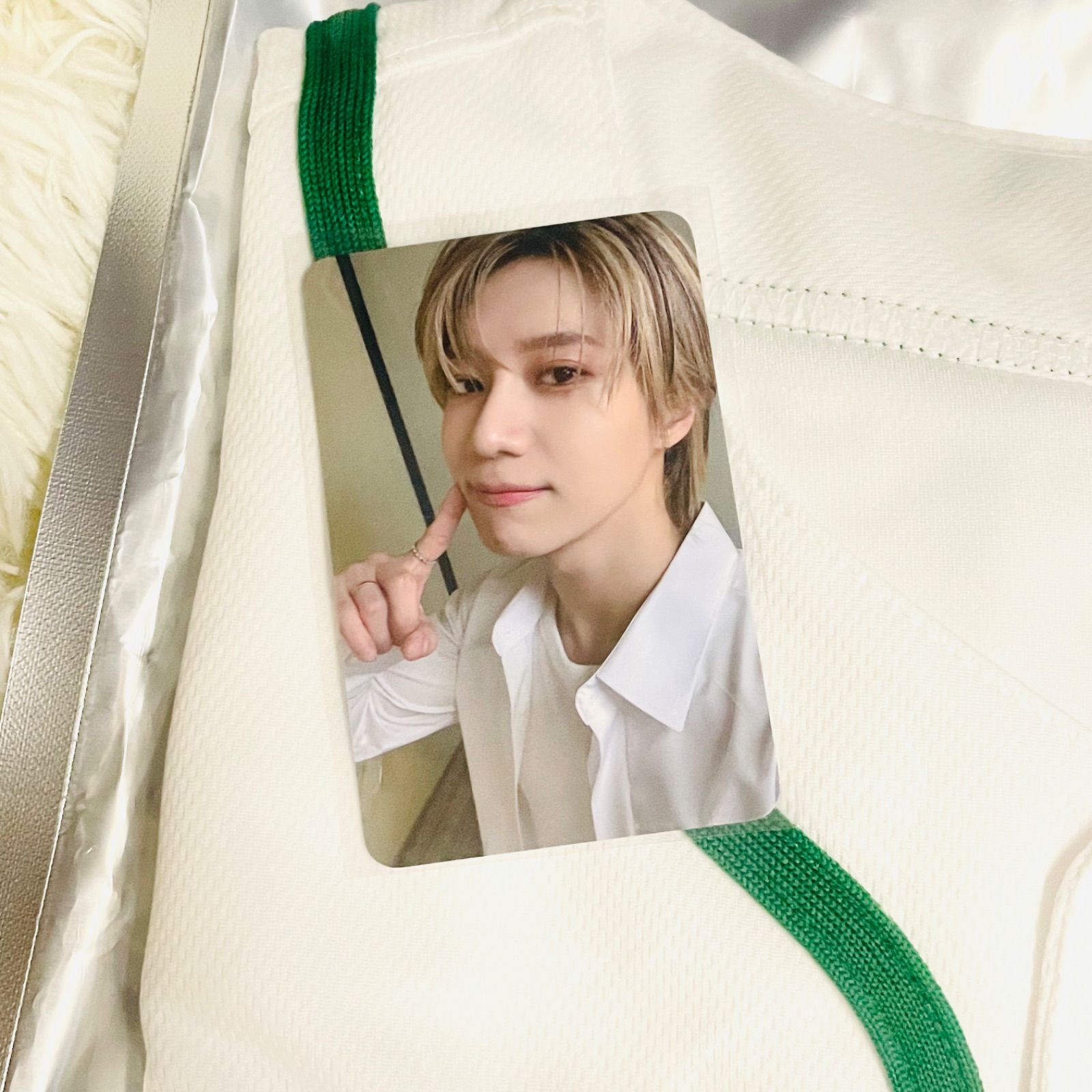 テミン トレカ + L 白 ユニフォーム shinee TAEMIN ソウルコン 即日