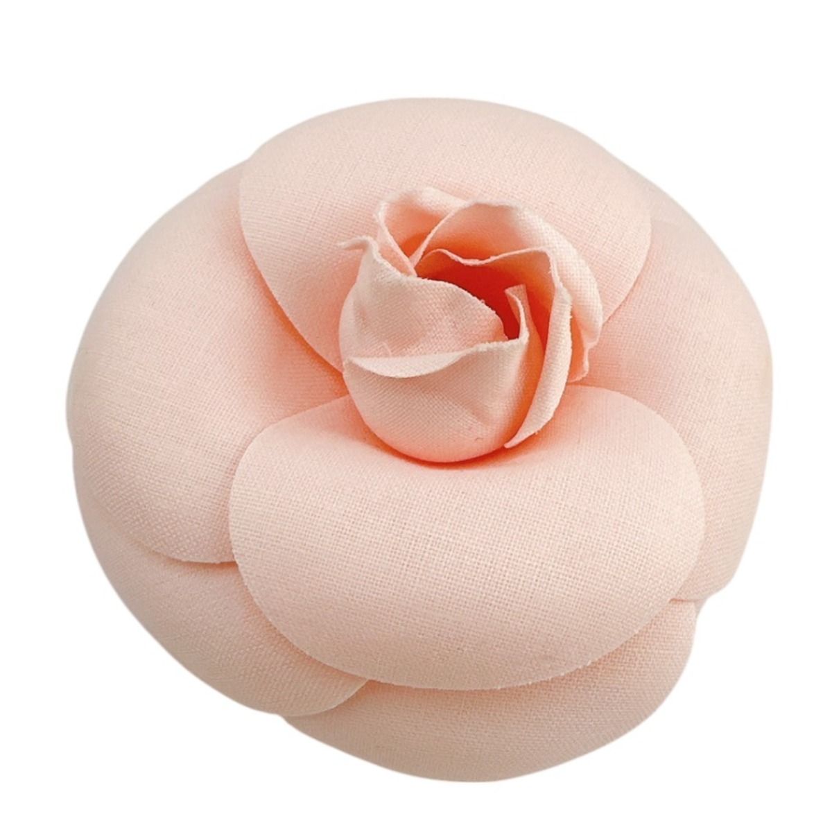 CHANEL シャネルカメリアブローチ ピンク＆グリーン箱付き