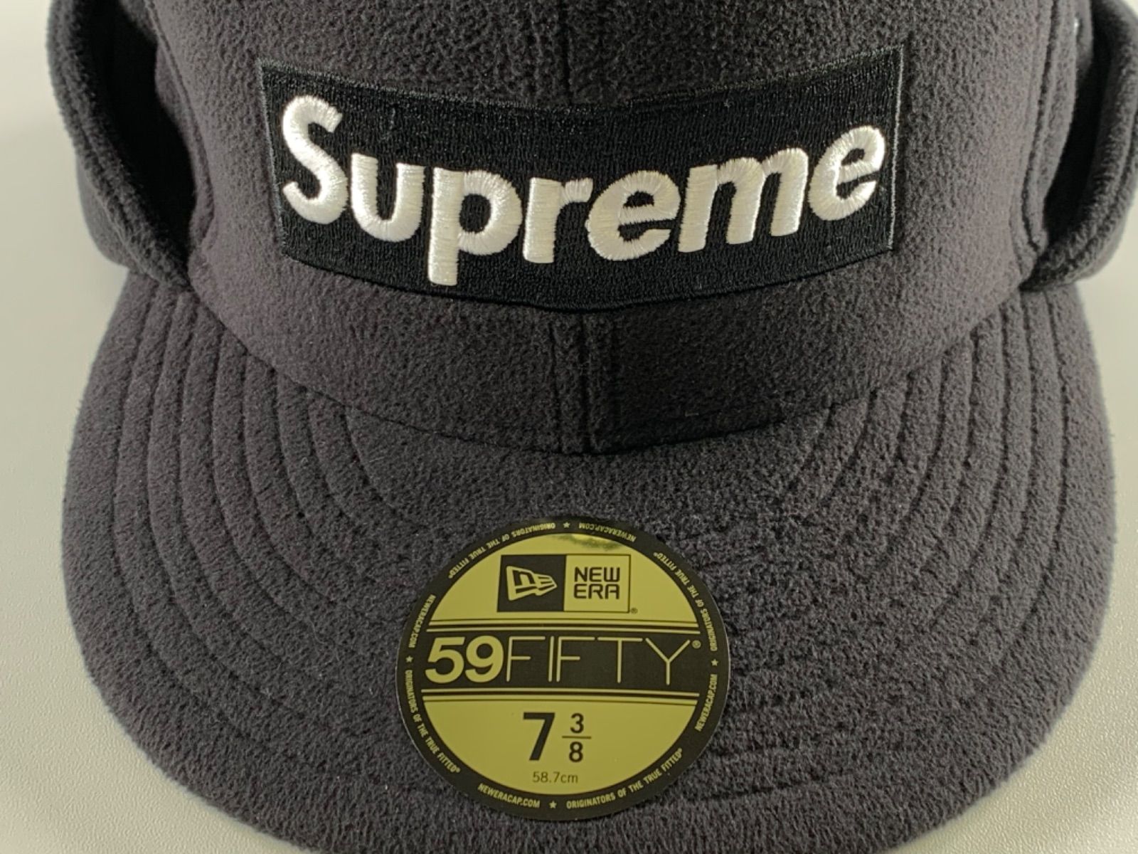 ☆美品 Supreme Polartec Ear Flap New Era Cap シュプリーム ポーラ
