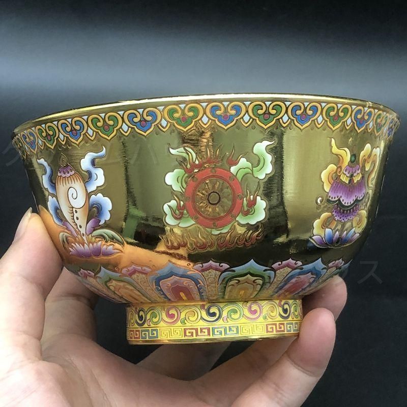 銅製 八宝吉祥樹 吉祥八宝招き樹 法器 装飾品 工芸品 美術品 置物 銅製