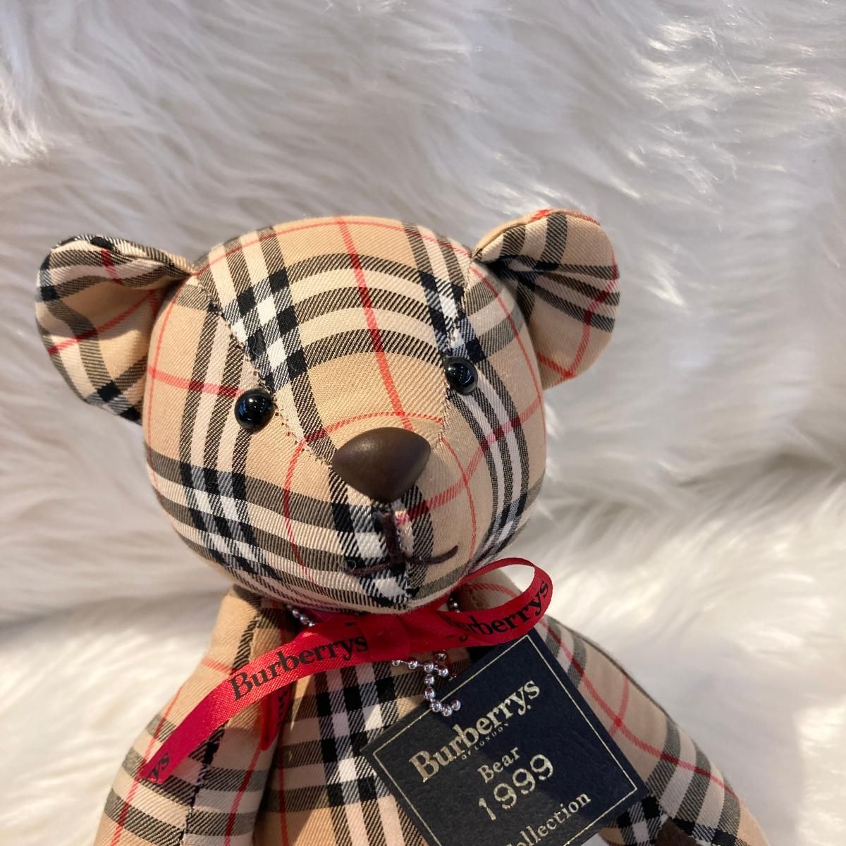 BURBERRY （バーバリー） 1999 テディベア チェック Beige ベージュ