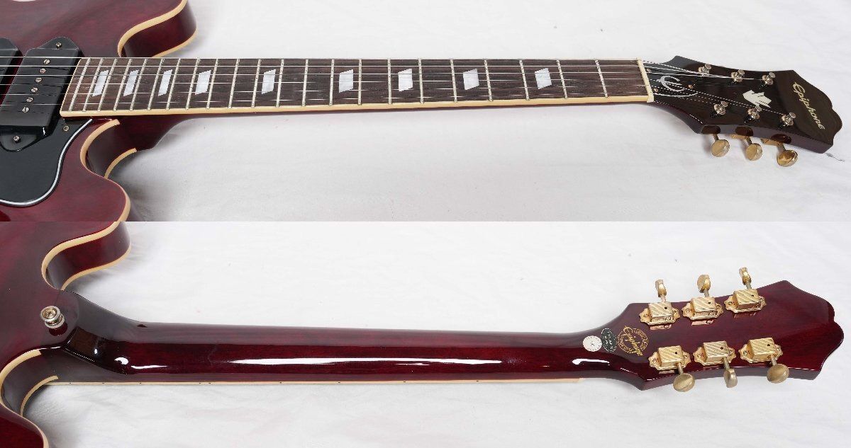 ☆Epiphone☆Riviera P93 WR セミアコ P-90×3 Bigsby搭載 2013年製