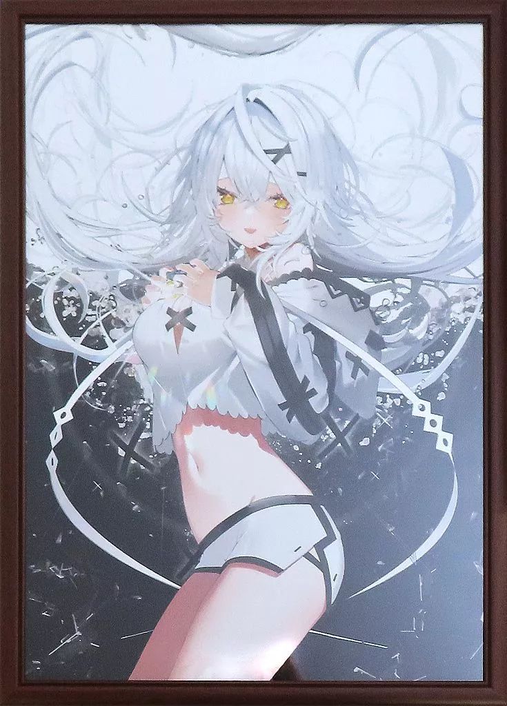 中古】原画イラストボード 付属品付)神岡ちろる 複製原画 (絵師100人展