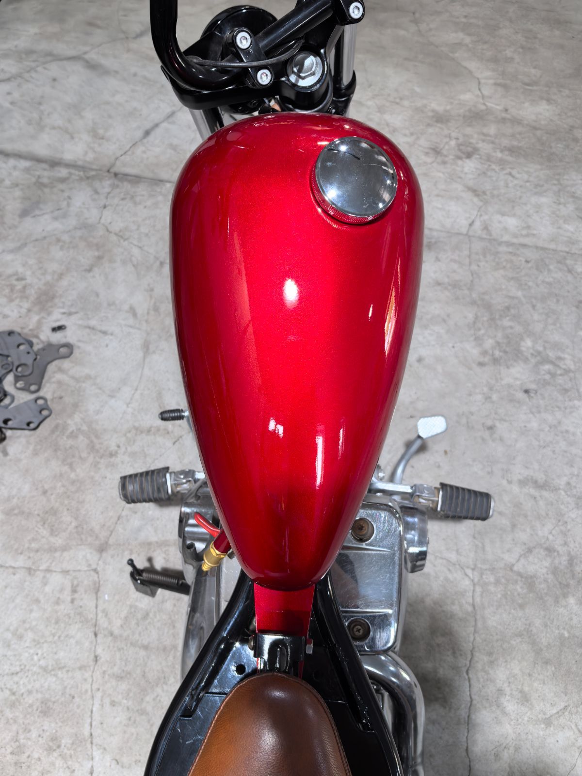 ビラーゴ250用スポタンタンク工房製