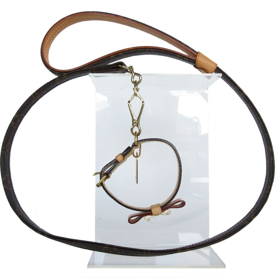 ルイヴィトン コリエバクスター レッスバクスター セット 首輪 リード