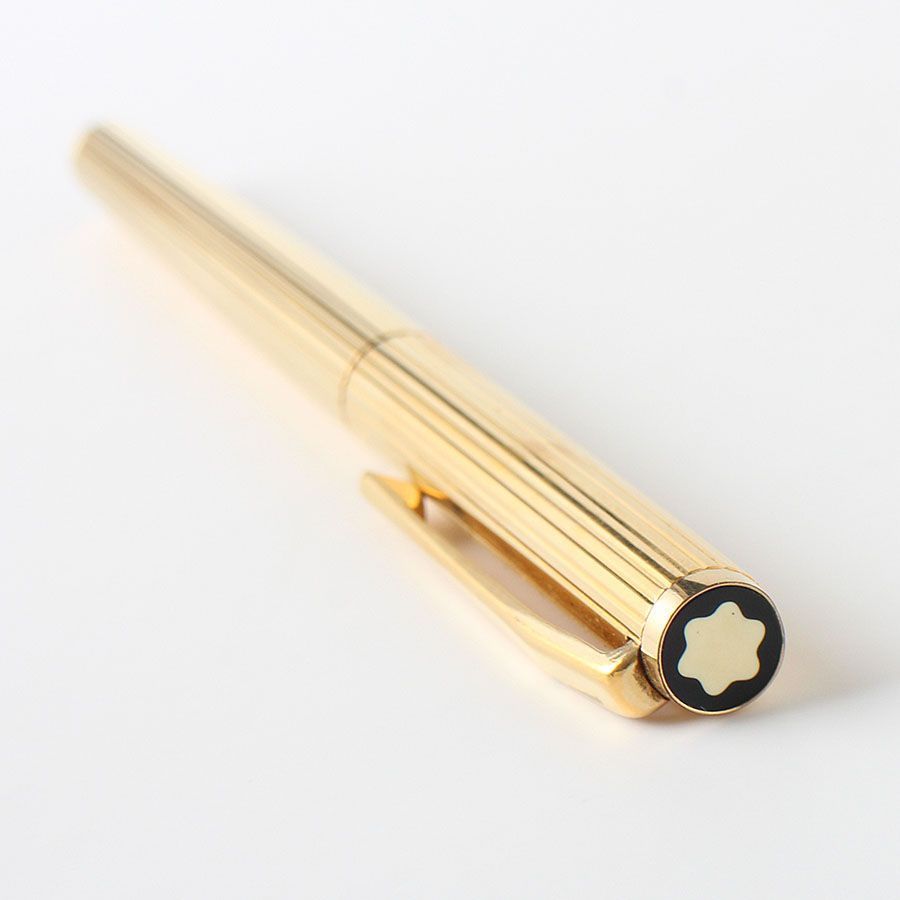 み*P様 MONTBLANC モンブラン万年筆 ノブレス ペン先 F(細字) 金