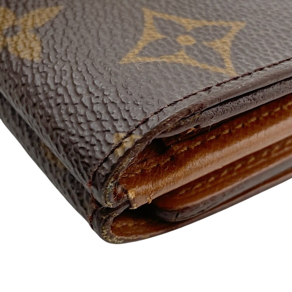 ルイヴィトン 財布 ポルトフォイユ エリーズ Wホック モノグラム 極美