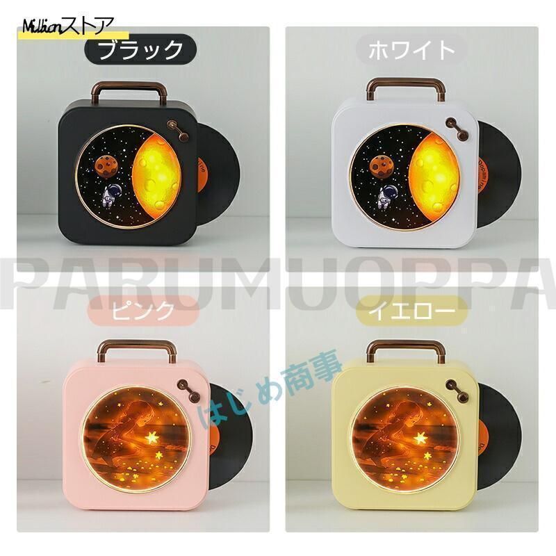 壁掛け＆置き式ポータブルCDプレーヤー 1台多役 LEDディスプレイ付き 1台