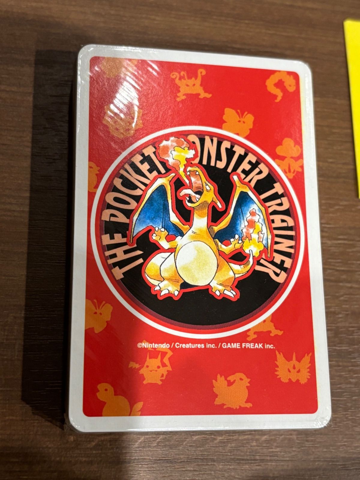 未開封】ポケモン／ポケットモンスター／トランプ／赤／リザードン