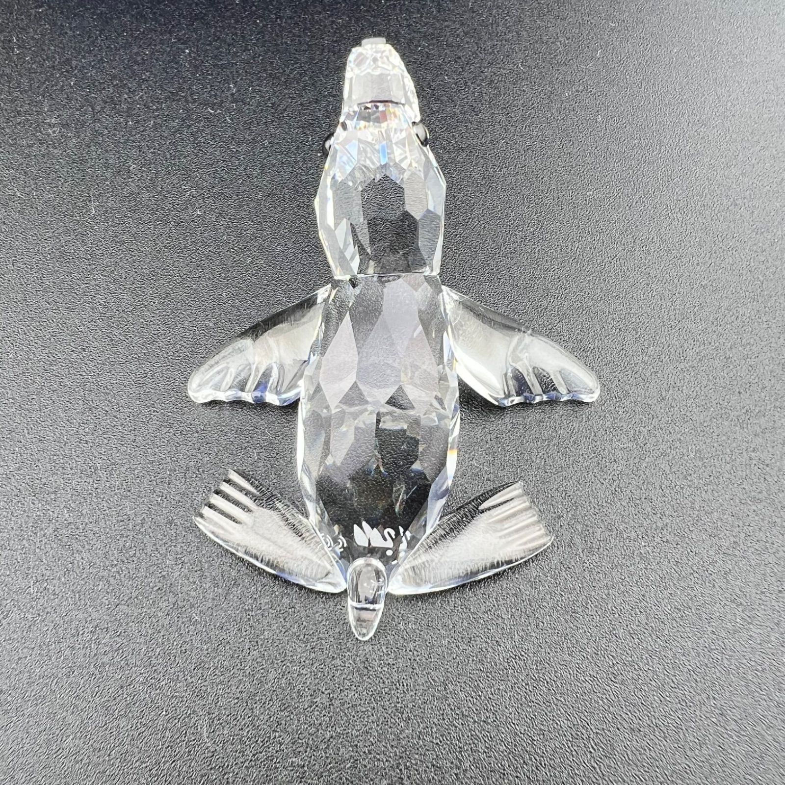 スワロフスキーのアシカの置物 スワロフスキーのアシカの置物