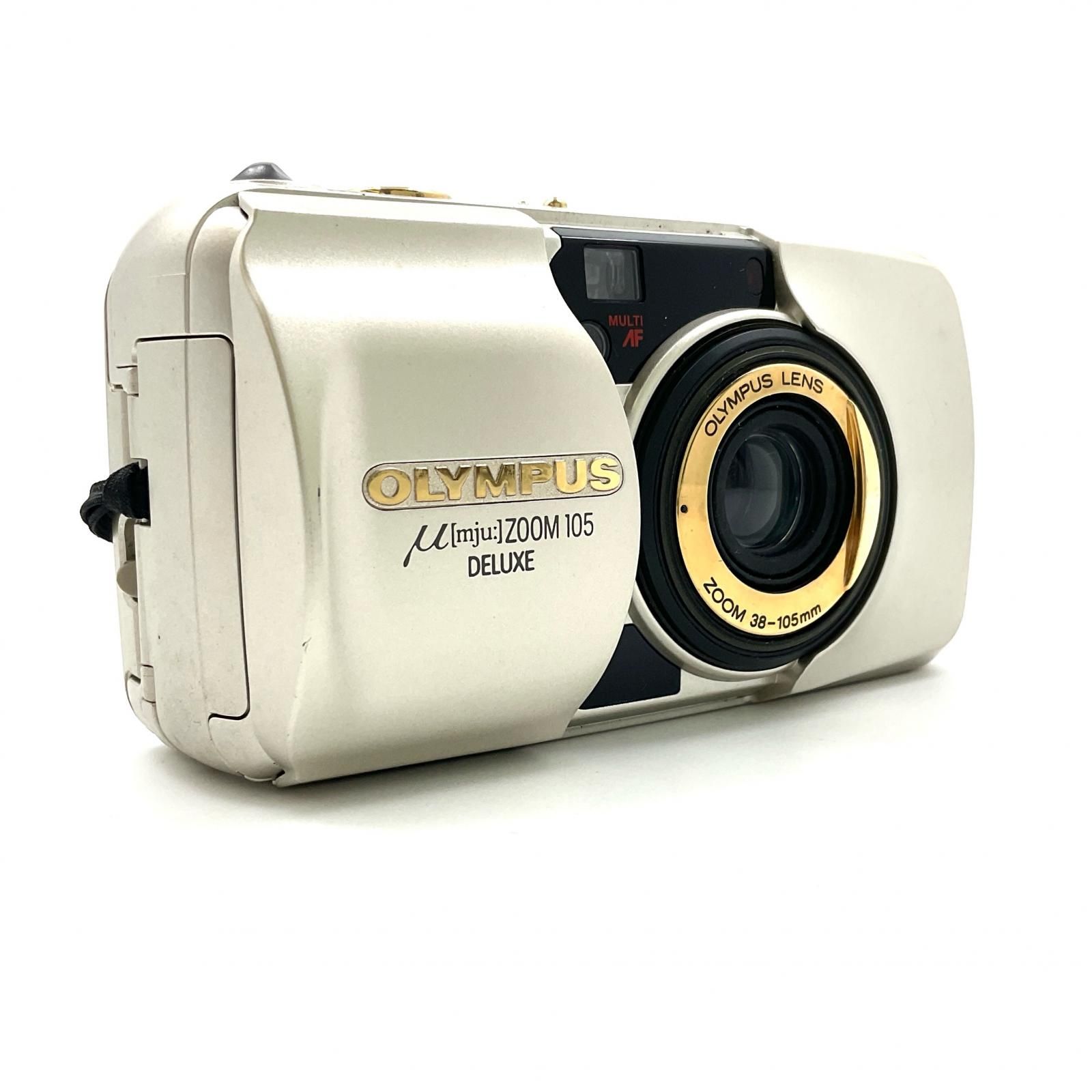 動作確認済⭐︎美品 OLYMPUS μ ZOOM 105 ミュー フィルムカメラ 【公式