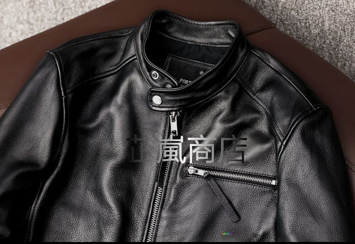 レザージャケット シングルライダース 革ジャン カウハイド 牛革