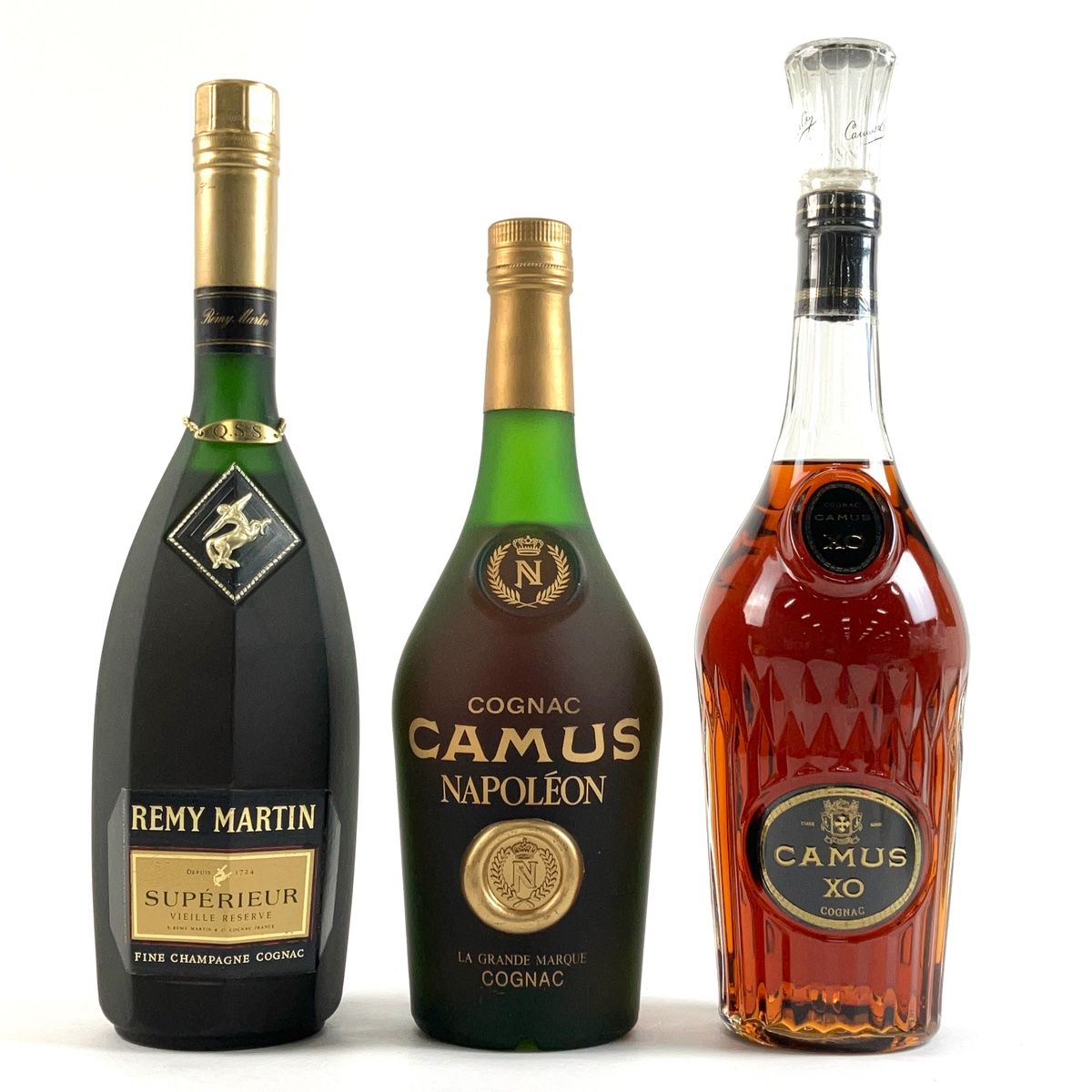 3本 カミュ レミーマルタン コニャック 700ml ブランデー セット 【古