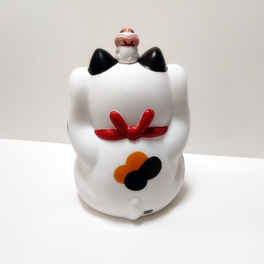 やきものの街、瀬戸市発祥のブランド!薬師窯!】錦彩七福神招き猫(8.5