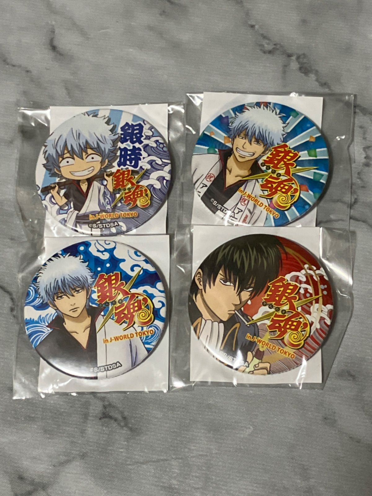 銀魂 坂田銀時 J-WORLD ドヤ顔祭り 缶バッジ