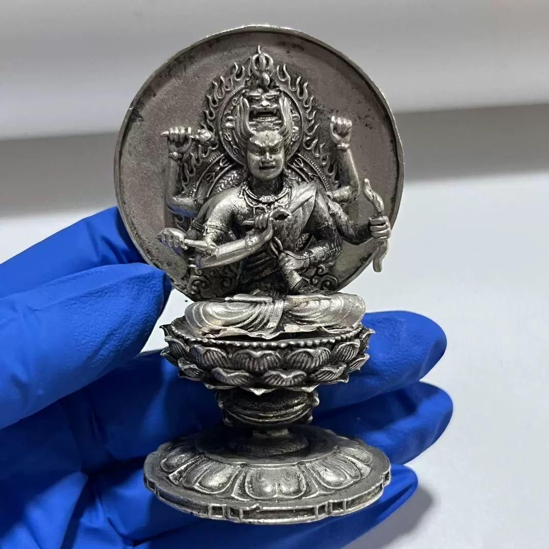 銅製 観音様 仏像 銅器 開運 風水 重厚 極細工 装飾品 工芸品 美術品