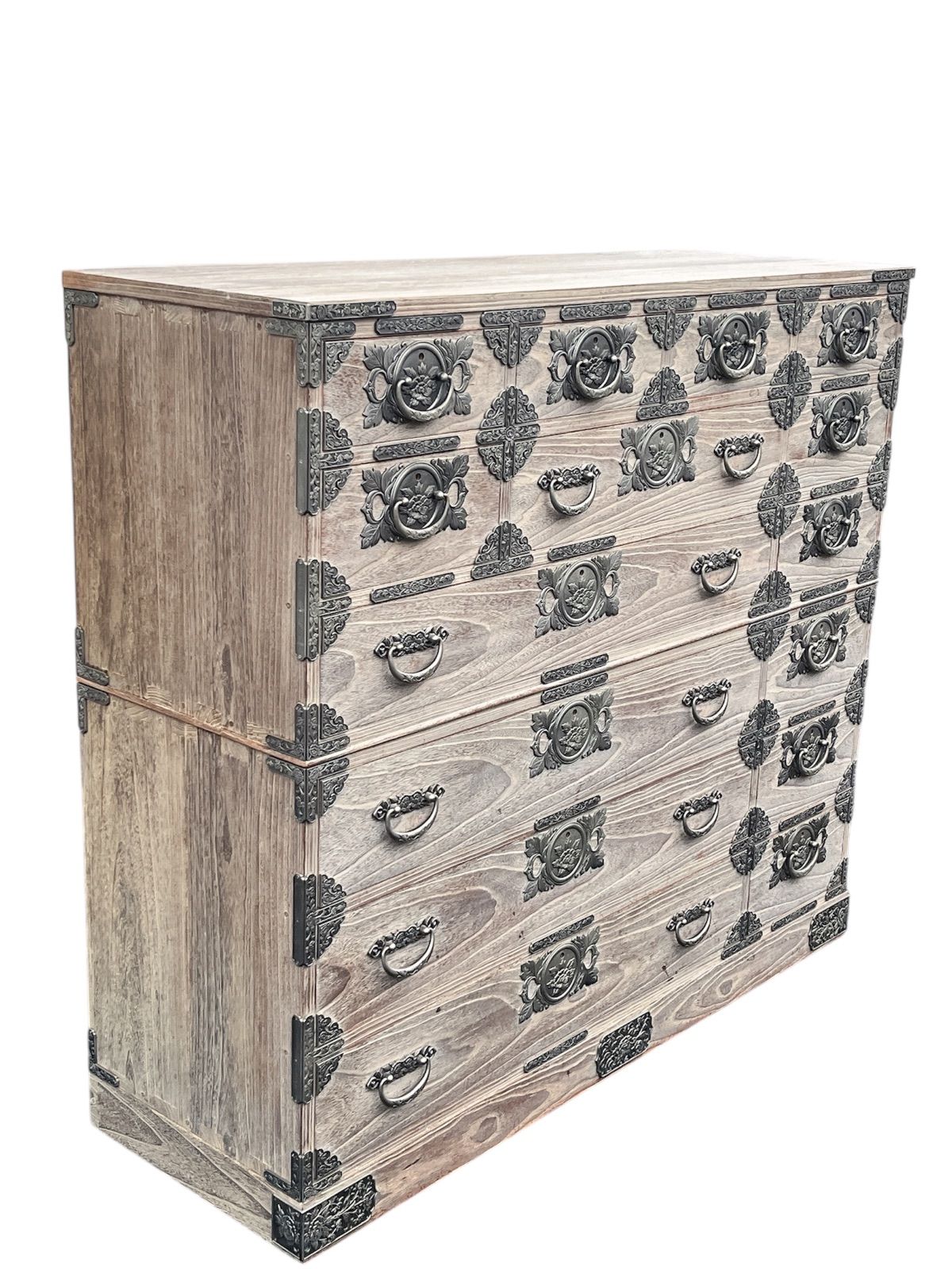 超希少】作家物 会津総桐箪笥 伝統工芸品かねはち謹製 桐芸士 一条秀逸