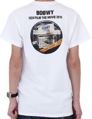 BOOWY 1224 film Tシャツ ユイミュージック] BOØWY 30th ANNIVERSARY