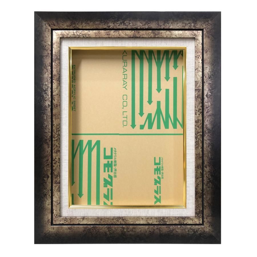 Cherrieページ：DIY手造り◇油絵SMサイズ用の流木での額縁フレーム