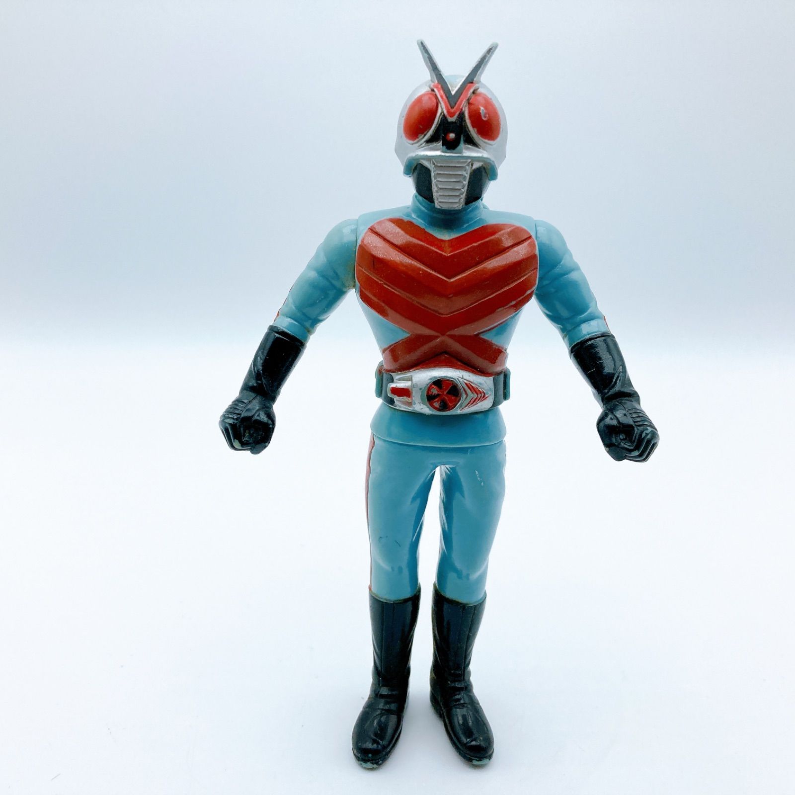 透明人間サンダーZ パチソフビ無版権変身サイボーグ昭和おもちゃソフビ