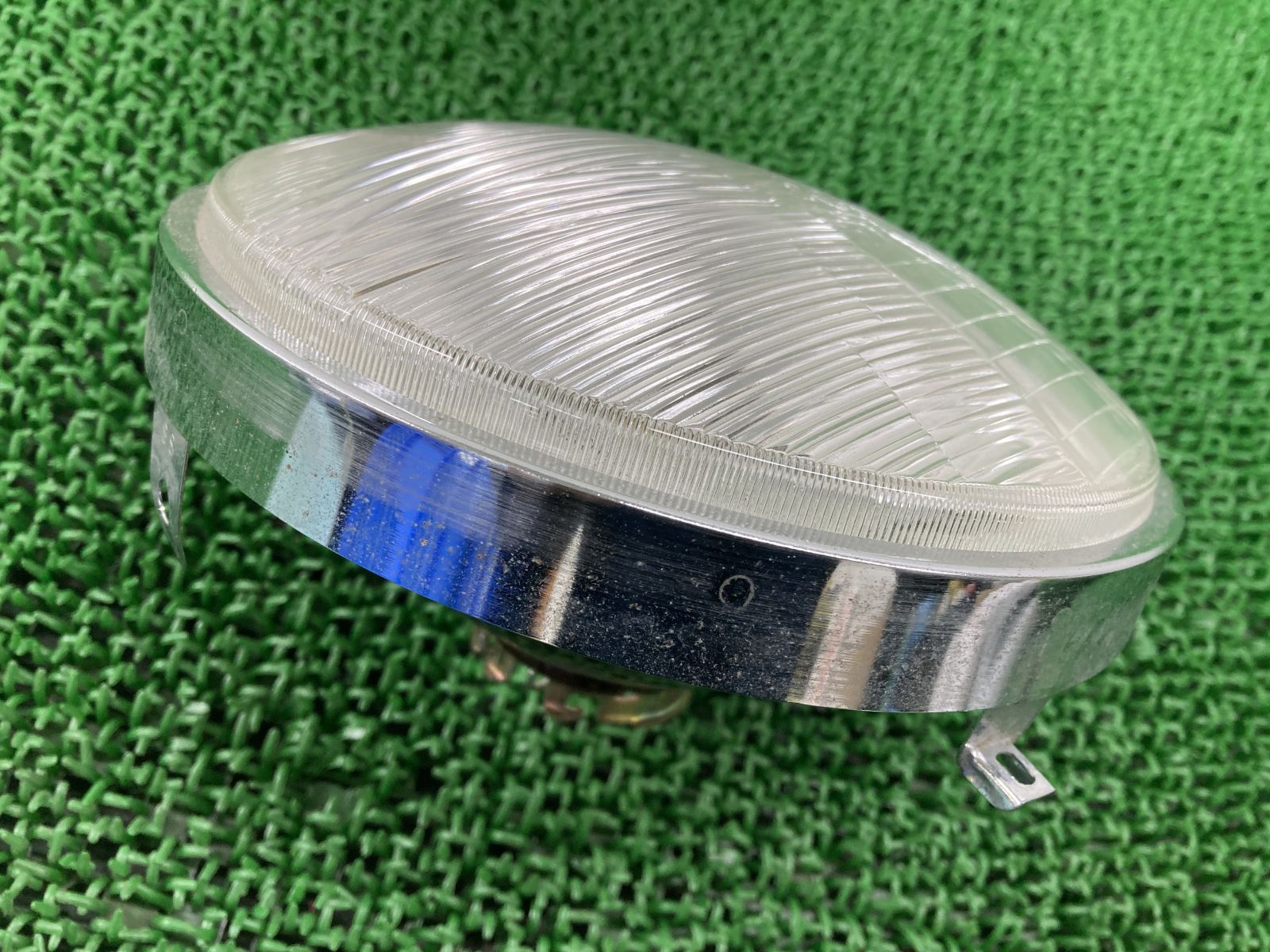 CIBIE製 ヘッドライト 407 社外 中古 バイク 部品 シビエ 180mm 180φ