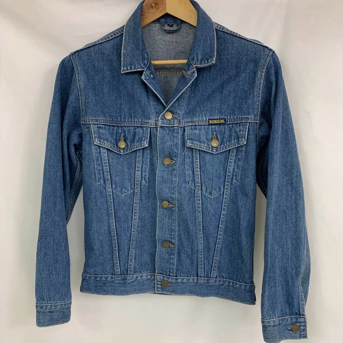 BOBSON】 ボブソン デニムジャケット Gジャン ジージャン ユニセックス