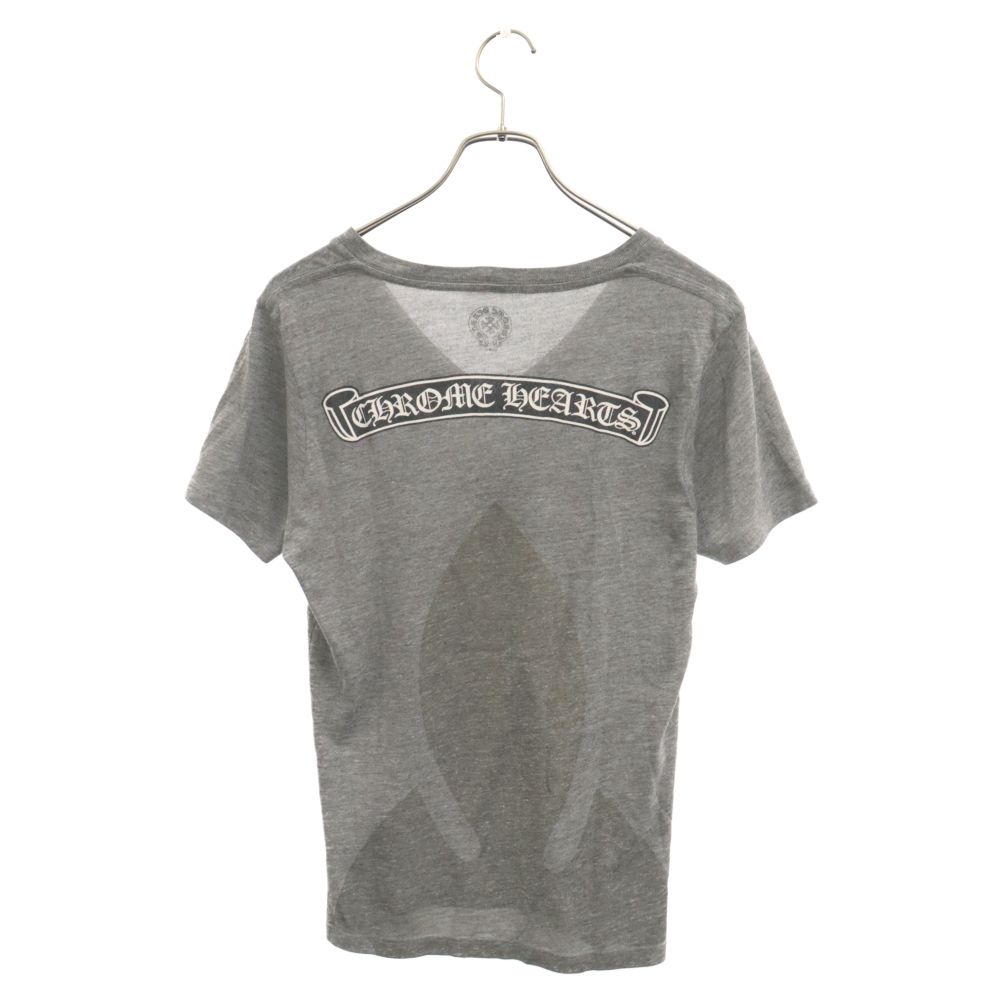 クロムハーツ BSフレア Vネック 半袖Tシャツ カットソー ブラック L