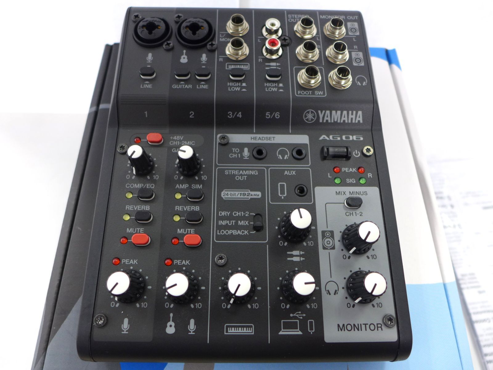 YAMAHA AG06 オーディオインターフェース YAMAHA AG06 オーディオ