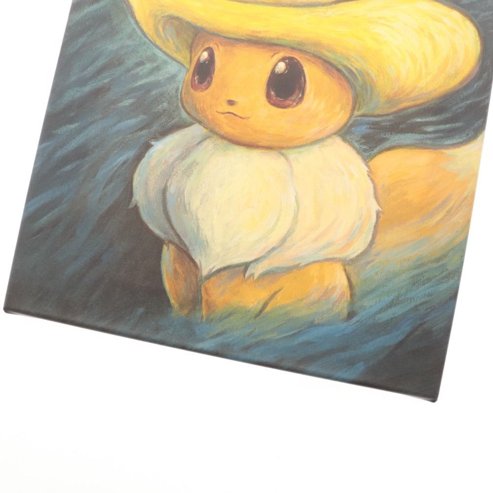 証明書付き)ポケモン ゴッホ展 イーブイ キャンバスゴッホイーブイ