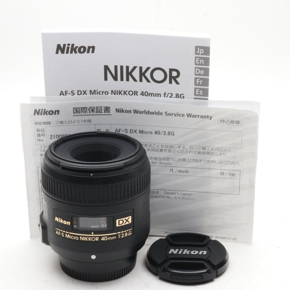 Nikon 単焦点マイクロレンズ Nikon 単焦点マイクロレンズ AF-S Micro