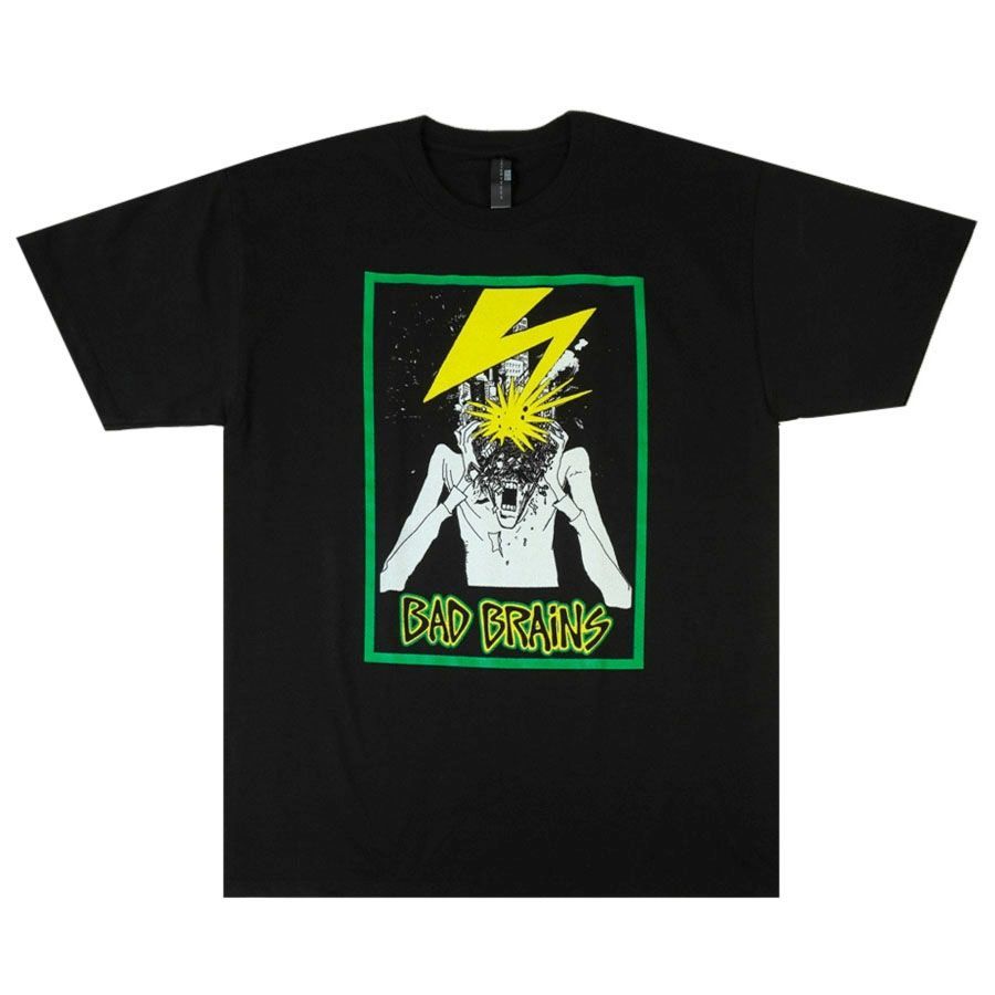 メンズ Tシャツ バッド ブレインズ バンドTシャツ BAD BRAINS 落雷