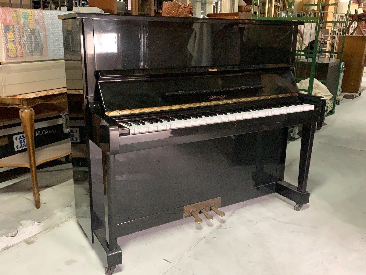 DIAPASON ディアパソン アップライトピアノ NO.125 3本ペダル 中古品