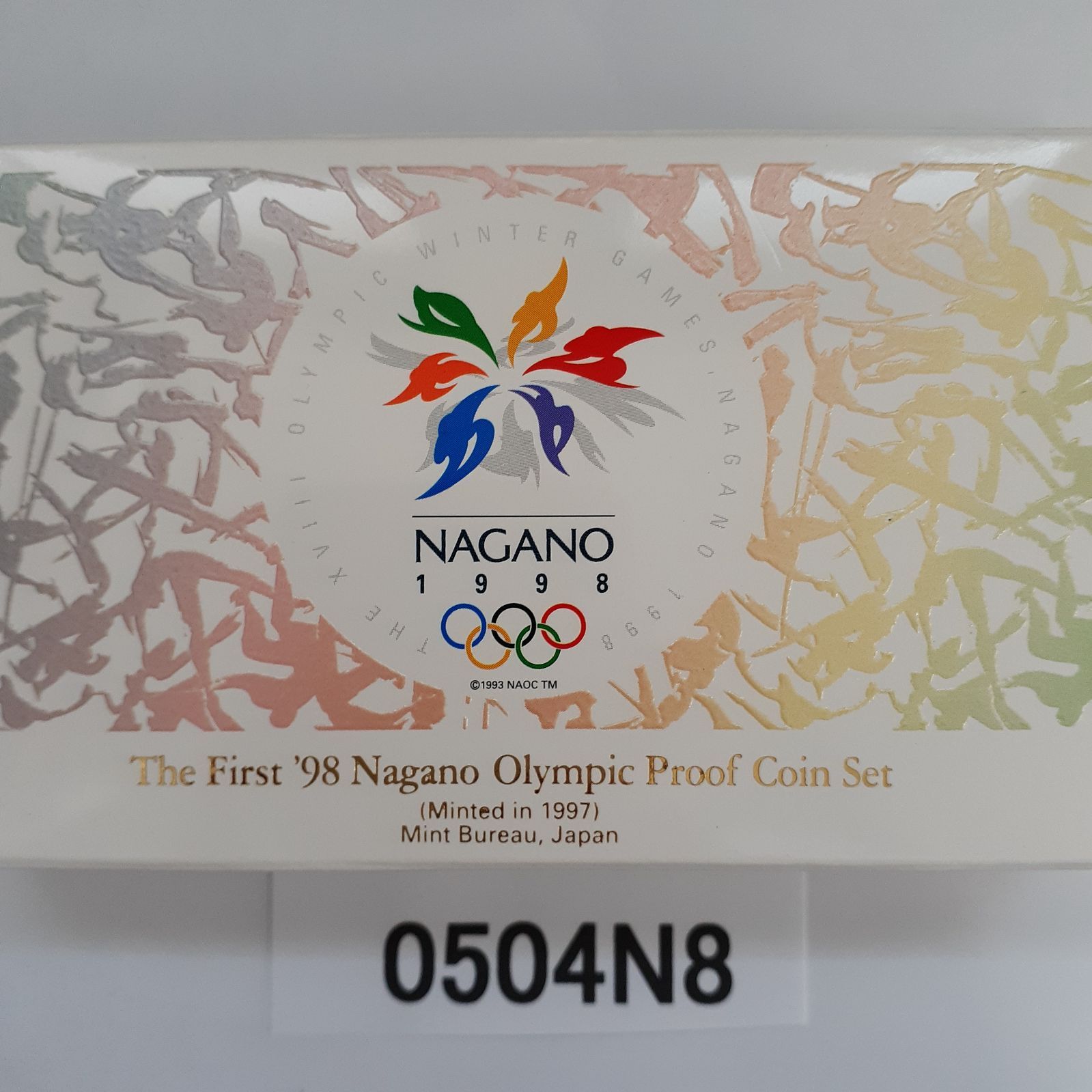 長野オリンピック冬季競技大会記念貨幣 購入 平成9年銘2種プルーフ