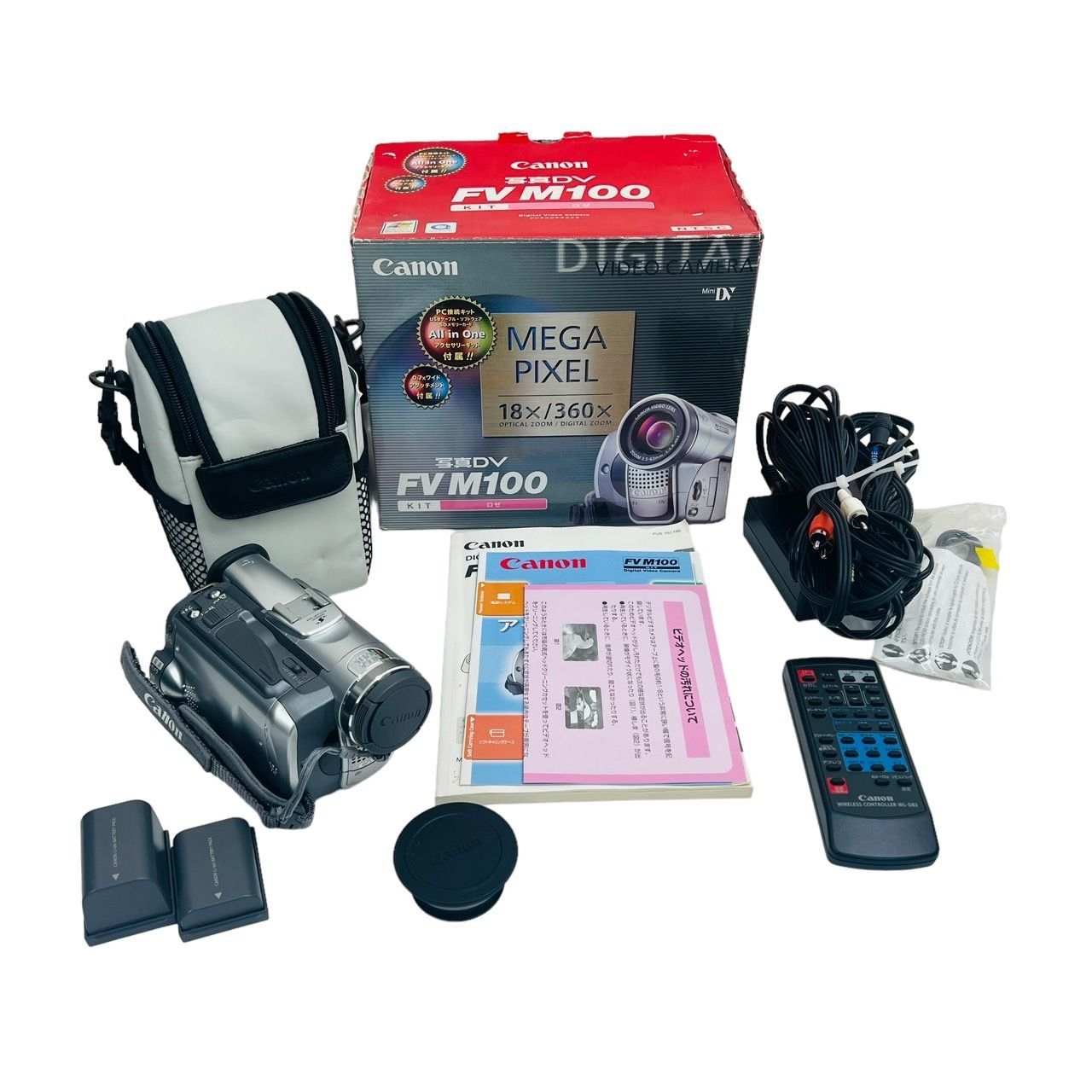 miniDVのダビングに！ Canon ビデオカメラ DM-FV M10 miniDVのダビング